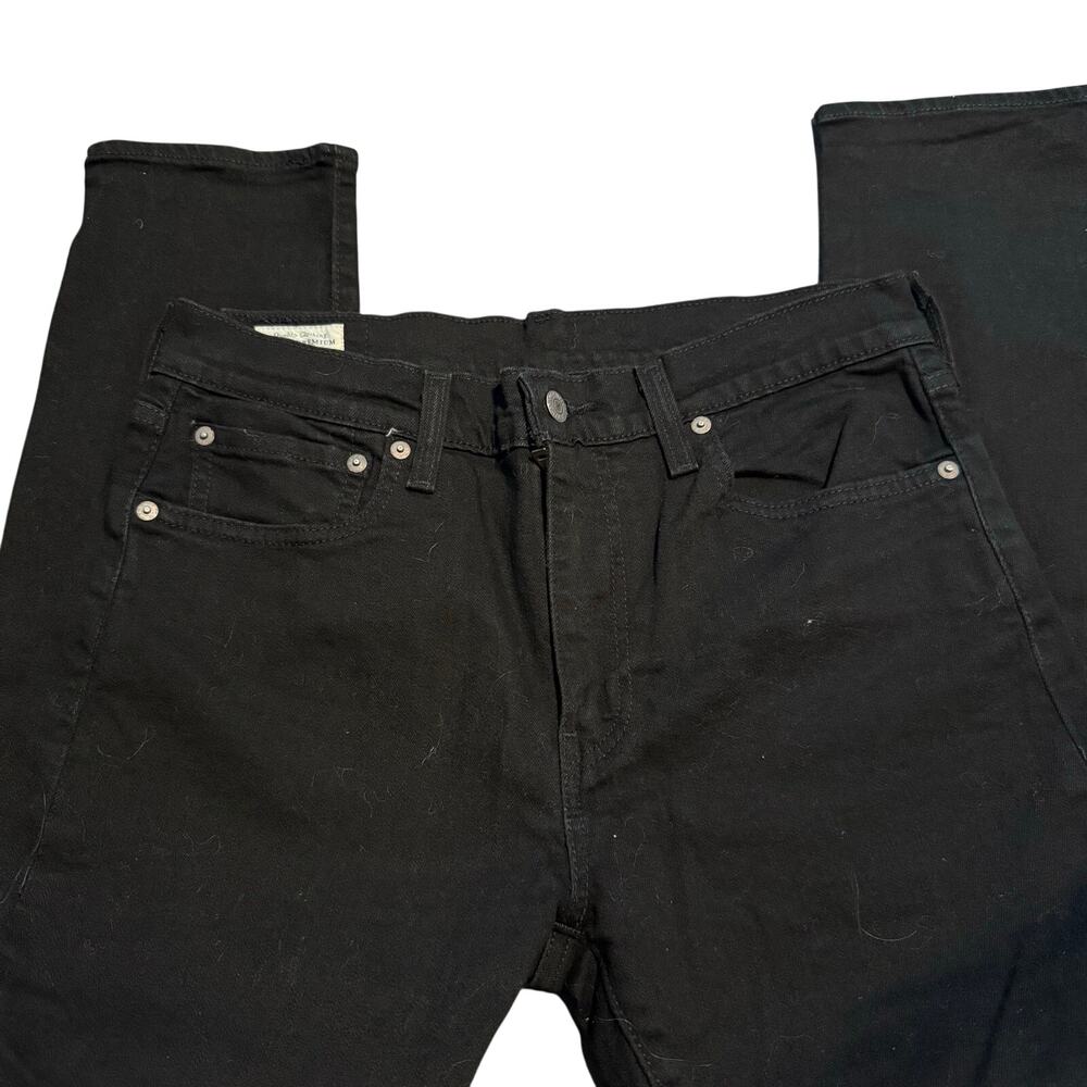 Levi's Premium 512 Slim Taper Jeans, Black, Men's Size 32x30